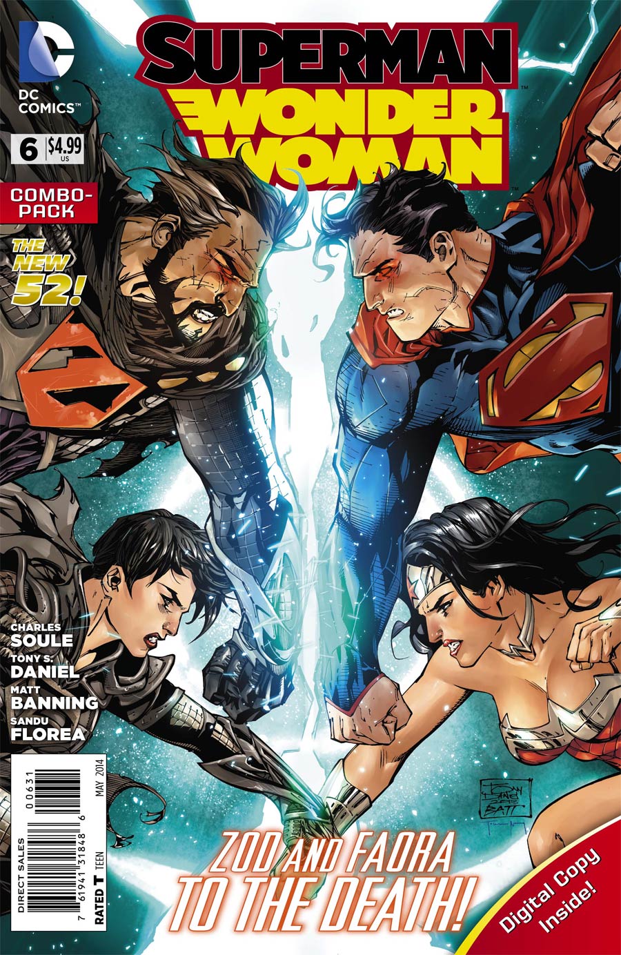 Superman Wonder Woman #6 Cover B Combo Pack With Polybag