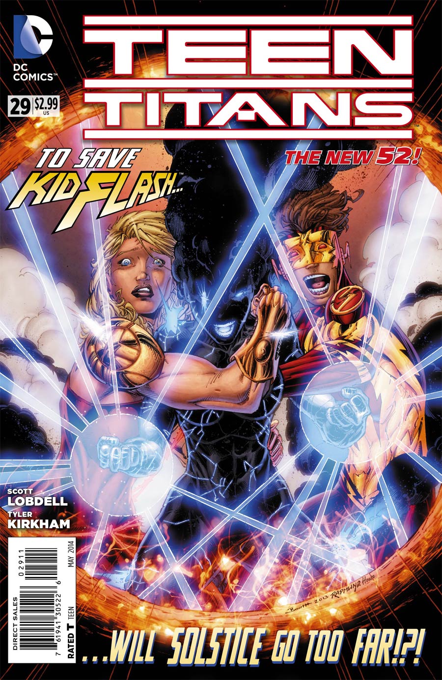 Teen Titans Vol 4 #29 Cover A Regular Brett Booth Cover