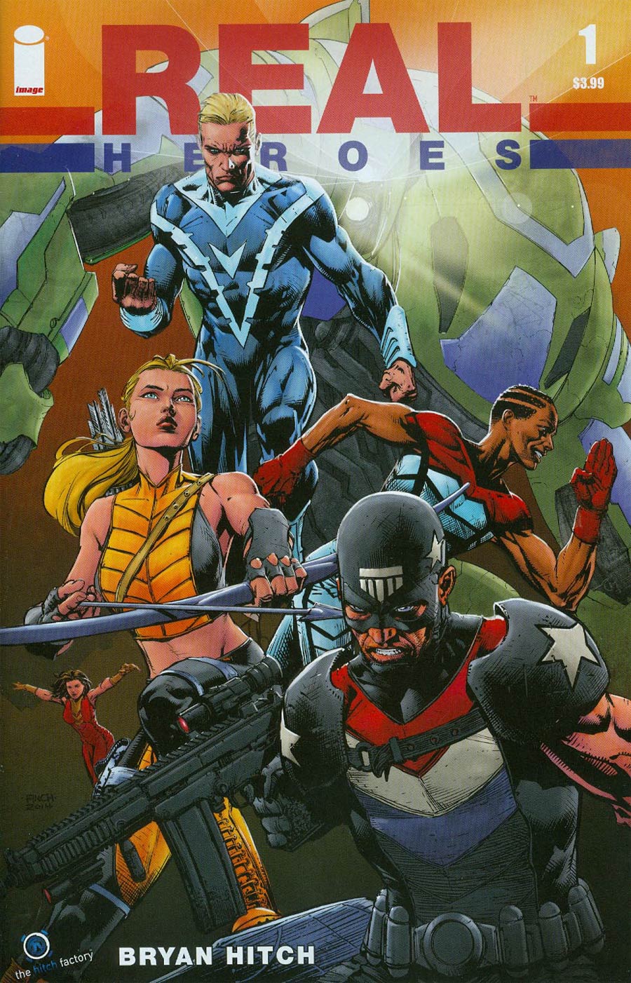 Real Heroes #1 Cover C David Finch