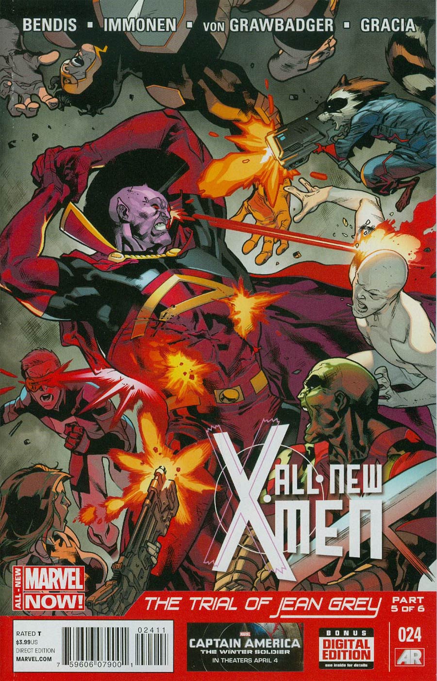 All-New X-Men #24 Cover A Regular Stuart Immonen Cover (Trial Of Jean Grey Part 5)