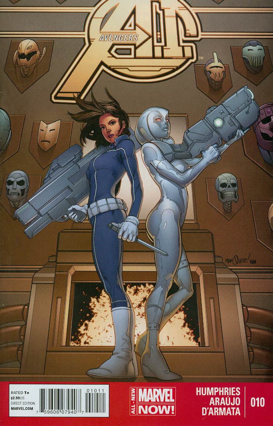 Avengers AI #10 Cover A Regular David Marquez Cover