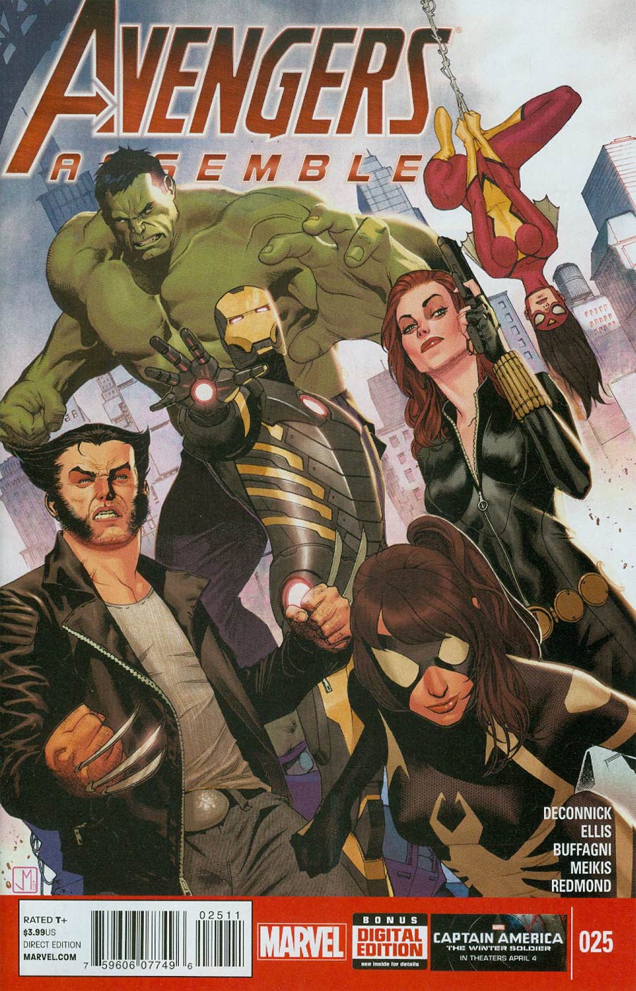 Avengers Assemble #25 Cover A Regular Jorge Molina Cover