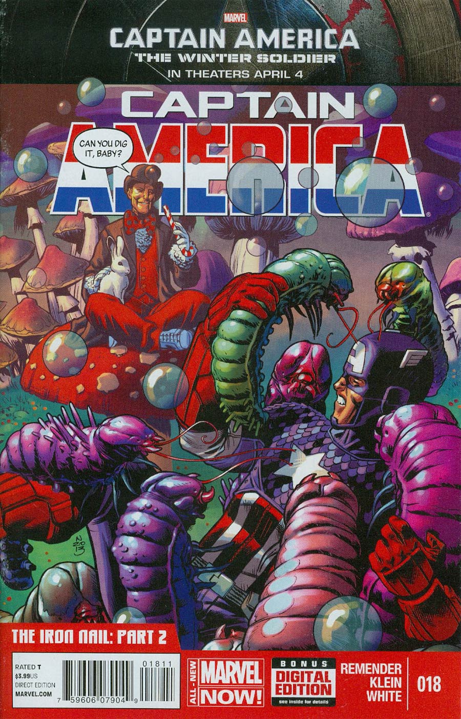 Captain America Vol 7 #18 Cover A Regular Nic Klein Cover