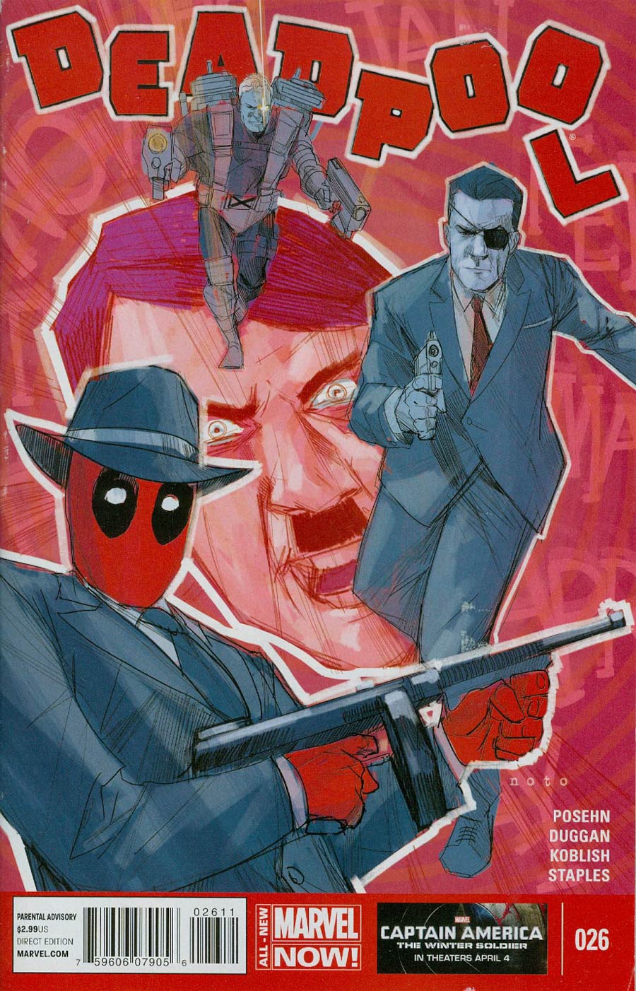 Deadpool Vol 4 #26 Cover A Regular Phil Noto Cover
