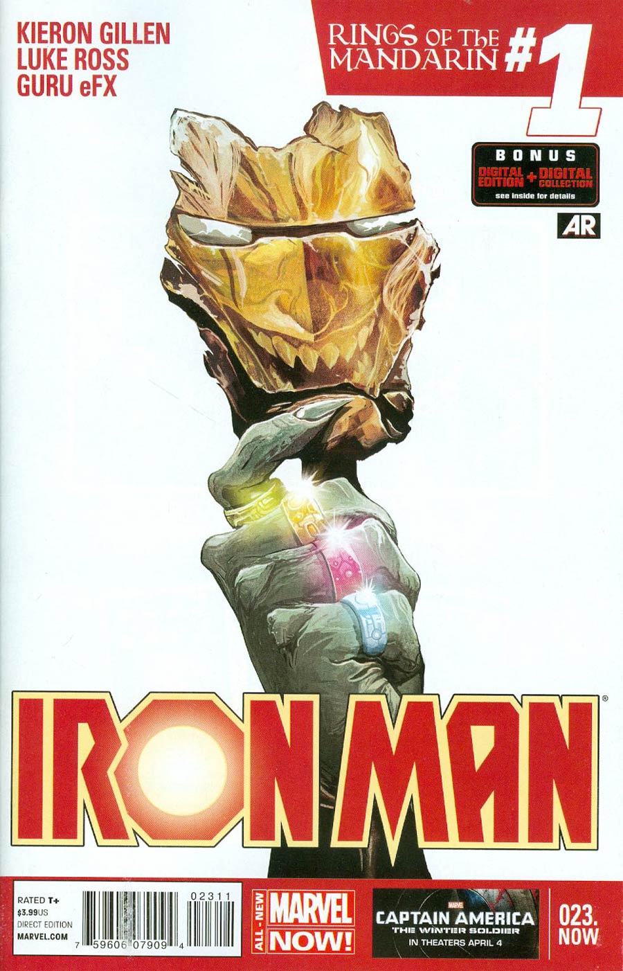 Iron Man Vol 5 #23.NOW Cover A Regular Mike Del Mundo Cover
