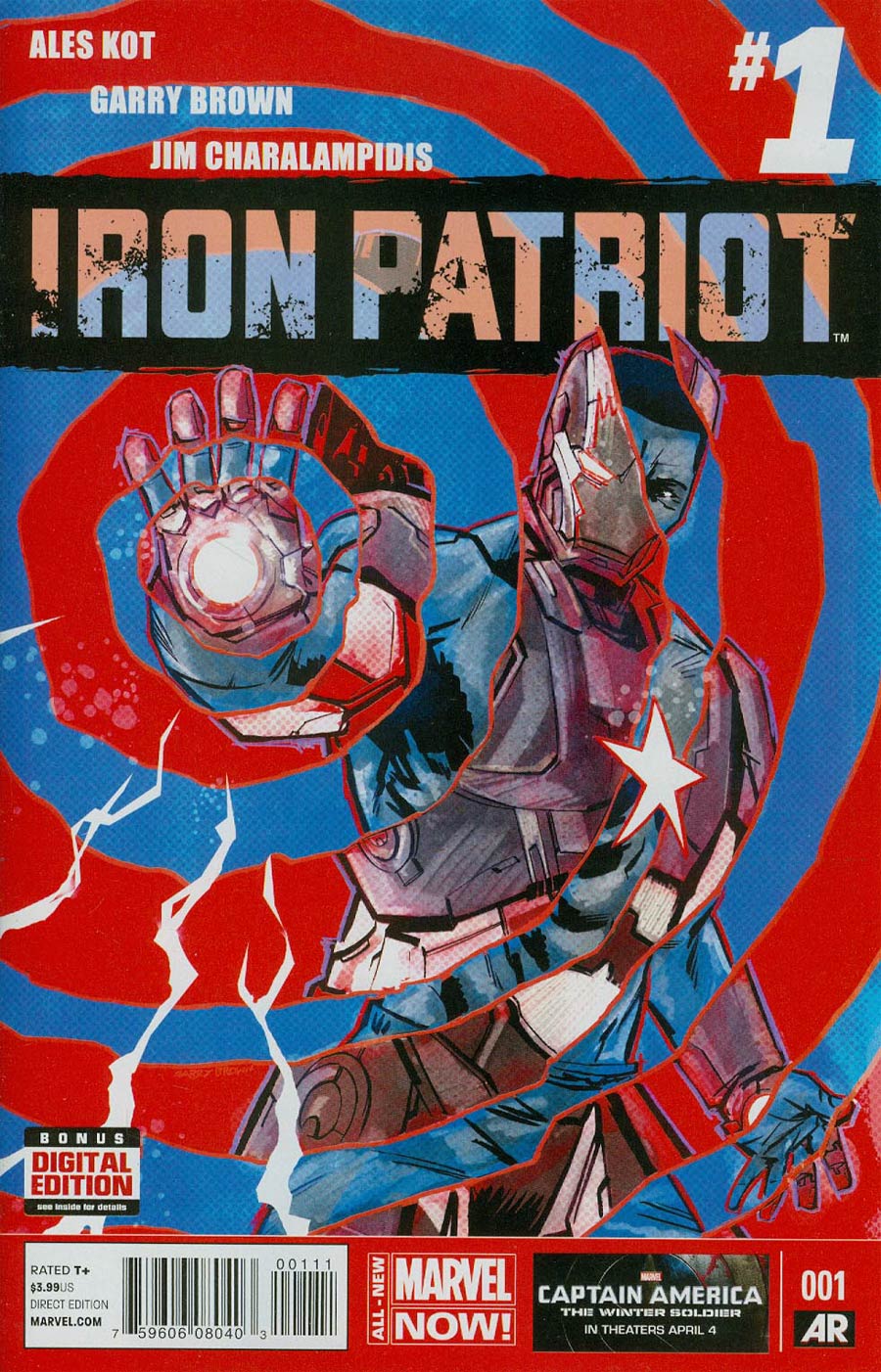 Iron Patriot #1 Cover A Regular Garry Brown Cover
