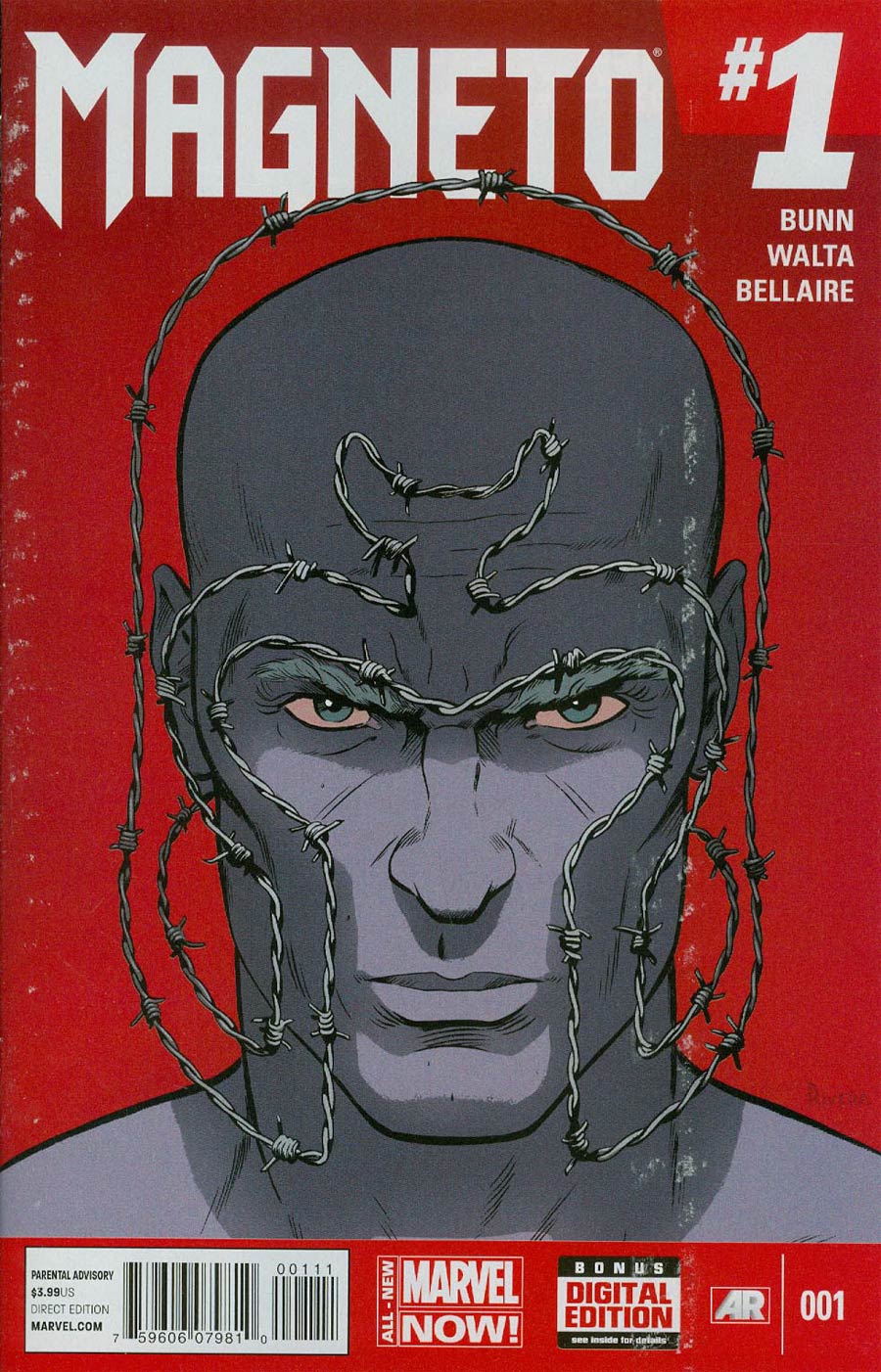 Magneto Vol 3 #1 Cover A 1st Ptg Regular Paolo Rivera Cover