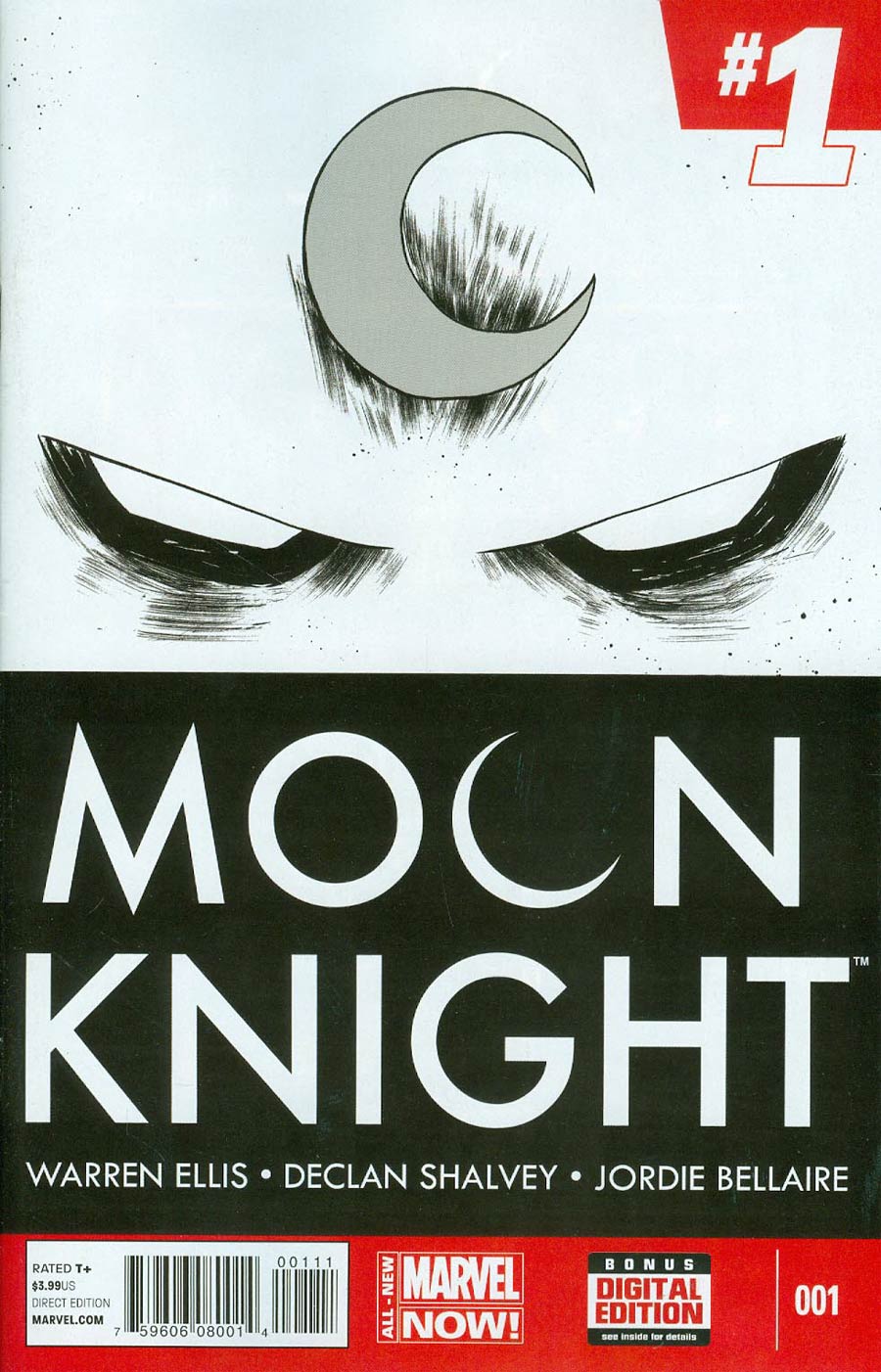 Moon Knight Vol 7 #1 Cover A 1st Ptg Regular Declan Shalvey Cover