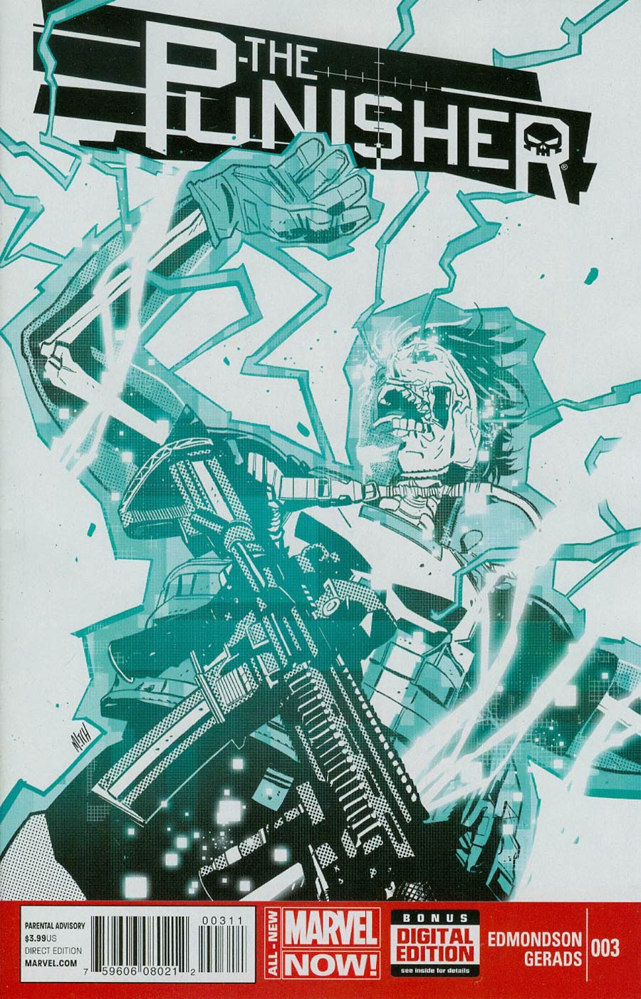 Punisher Vol 9 #3 Cover A 1st Ptg Regular Mitch Gerads Cover