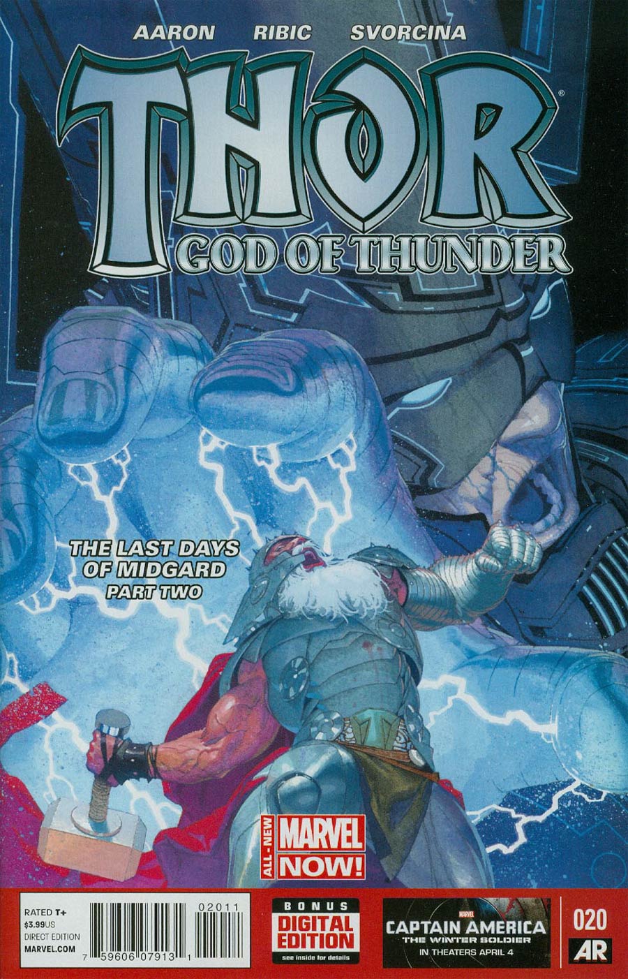 Thor God Of Thunder #20 Cover A Regular Esad Ribic Cover