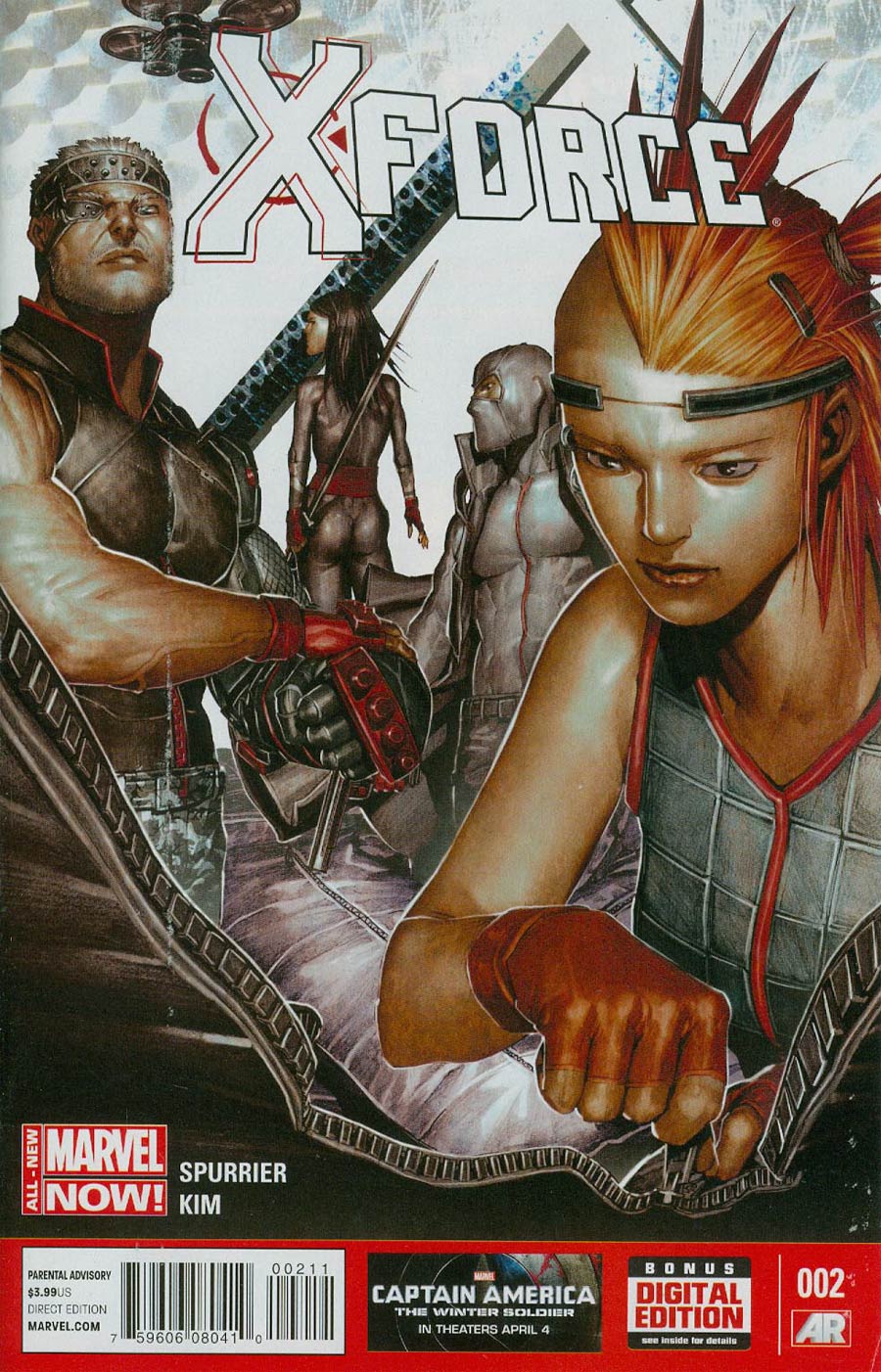 X-Force Vol 4 #2 Cover A Regular Rock-He Kim Cover