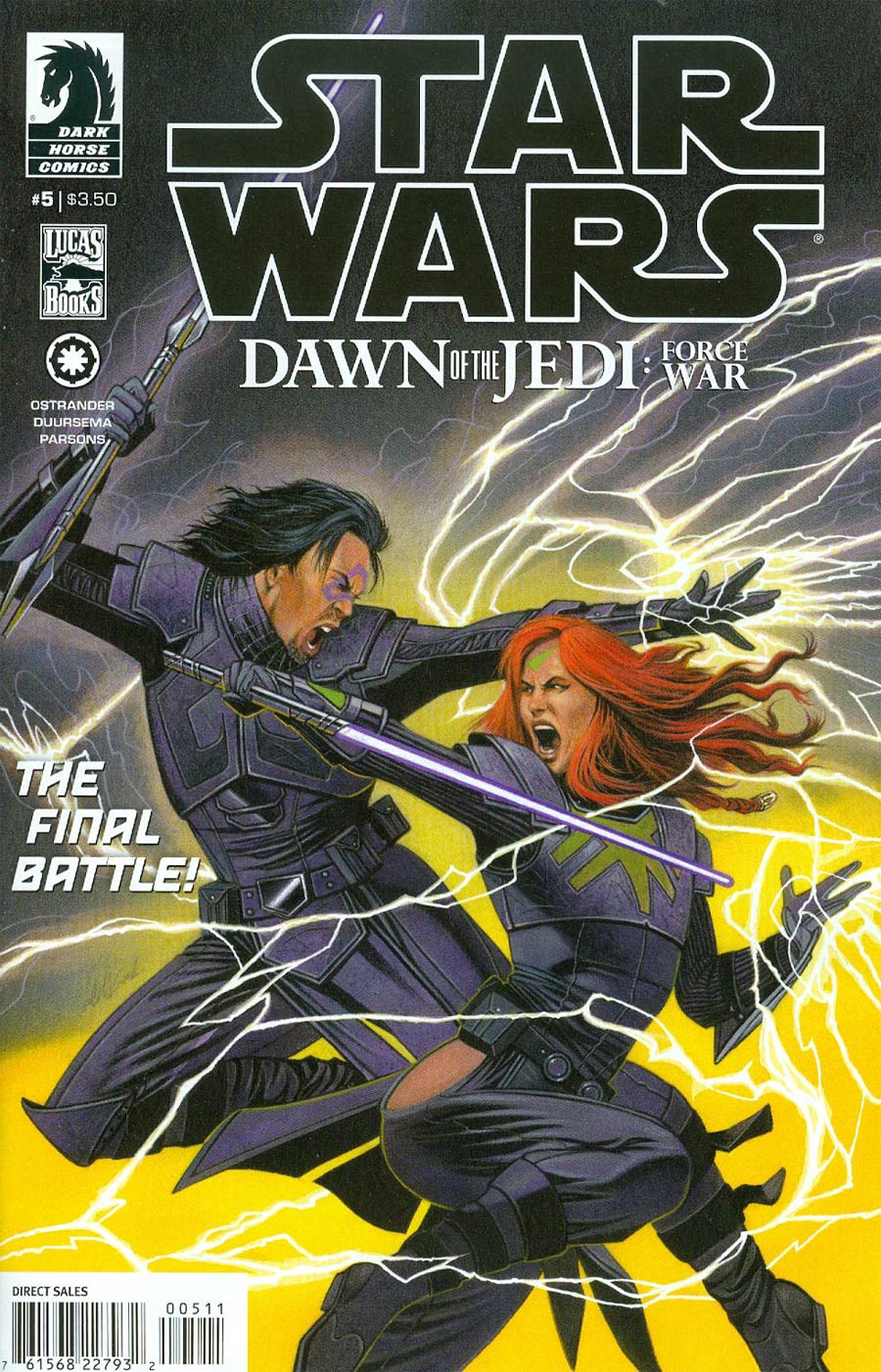 Star Wars Dawn Of The Jedi Force War #5