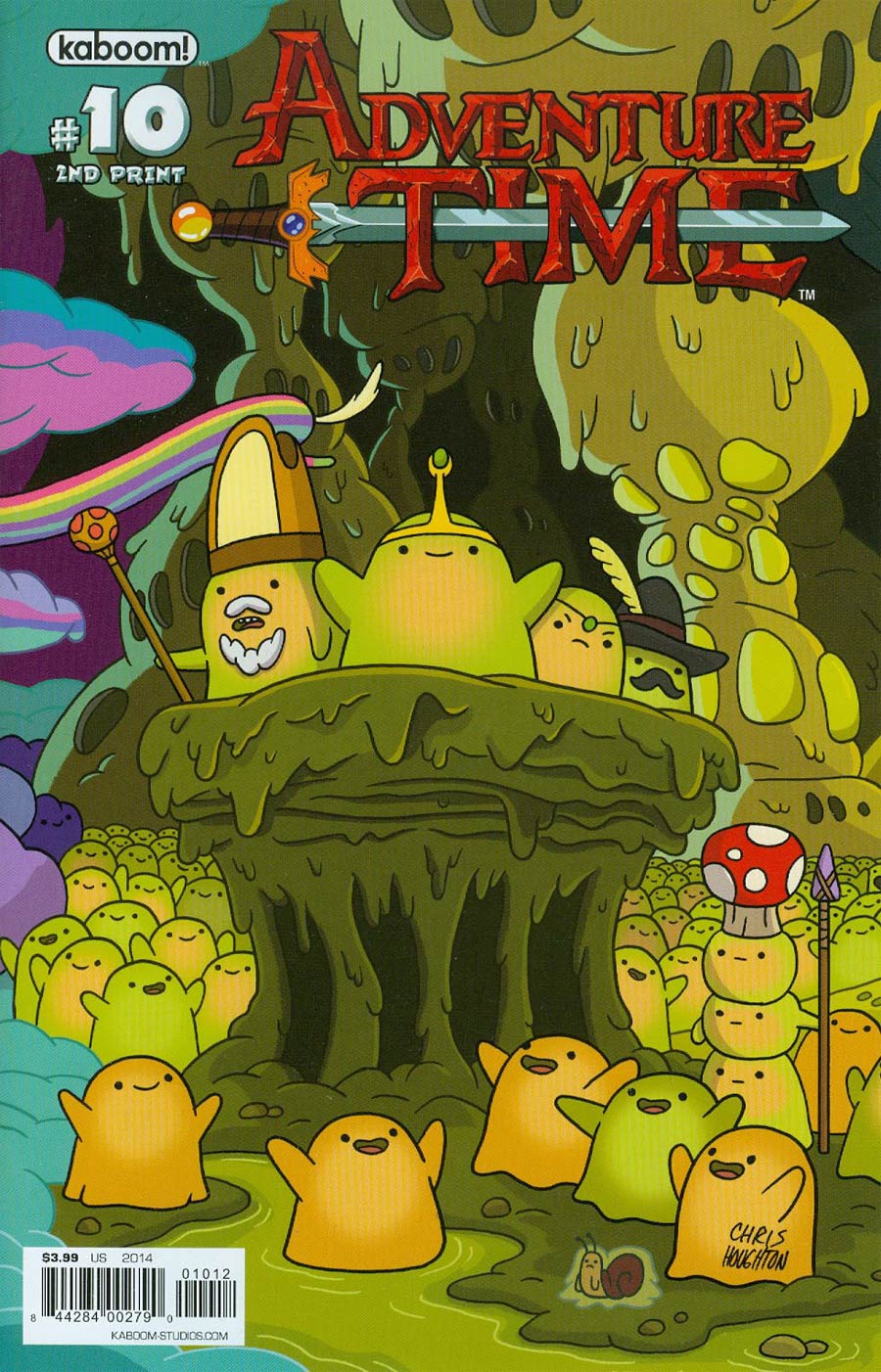 Adventure Time #10 Cover F 2nd Ptg Connecting Cover