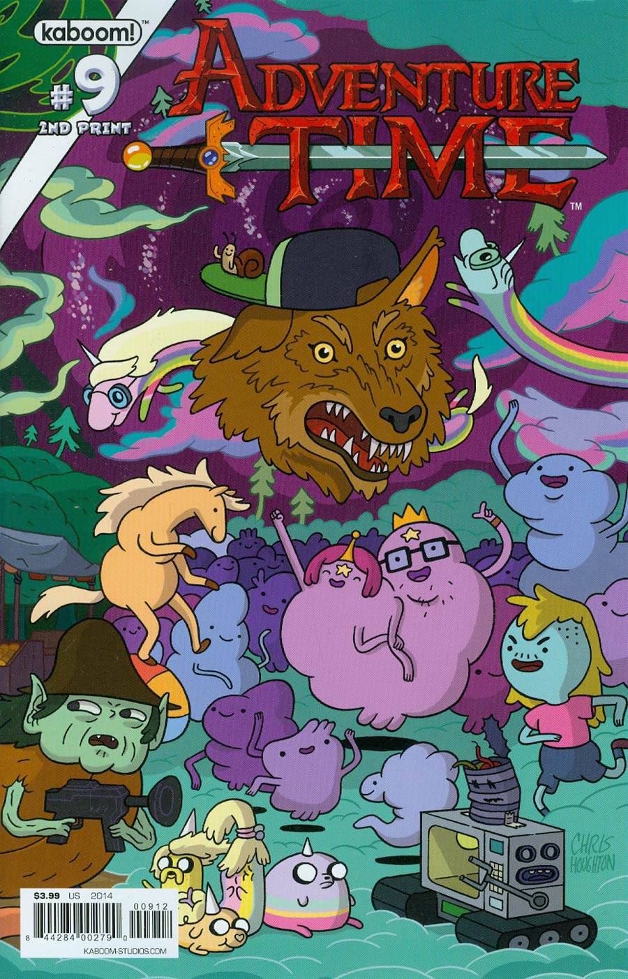 Adventure Time #9 Cover E 2nd Ptg Connecting Cover