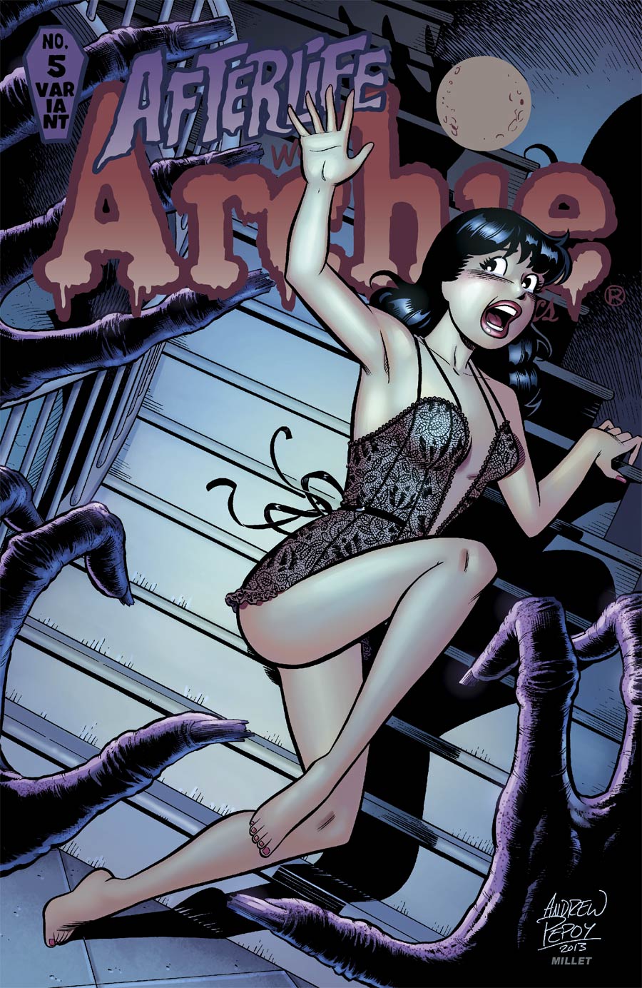 Afterlife With Archie #5 Cover B Variant Andrew Pepoy Cover