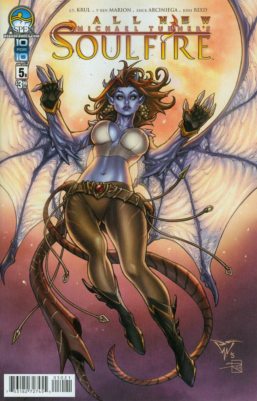 All New Soulfire #5 Cover B Paolo Pantalena