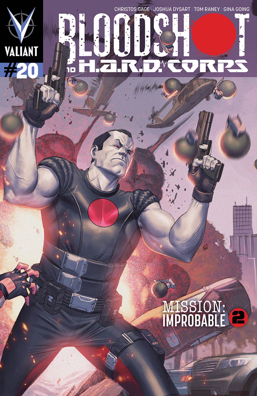 Bloodshot And H.A.R.D. Corps #20 Cover B Variant Jorge Molina Pullbox Cover (Mission Improbable Part 2)