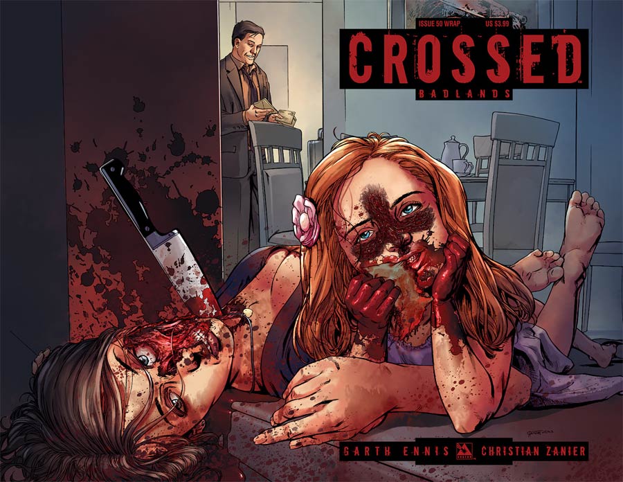 Crossed Badlands #50 Cover B Wraparound Cover