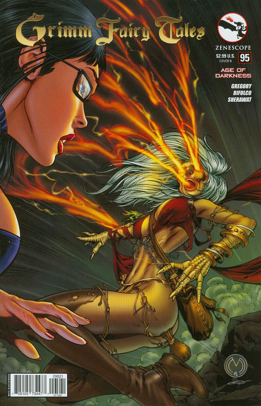 Grimm Fairy Tales #95 Cover B Marat Mychaels (Age Of Darkness Tie-In)