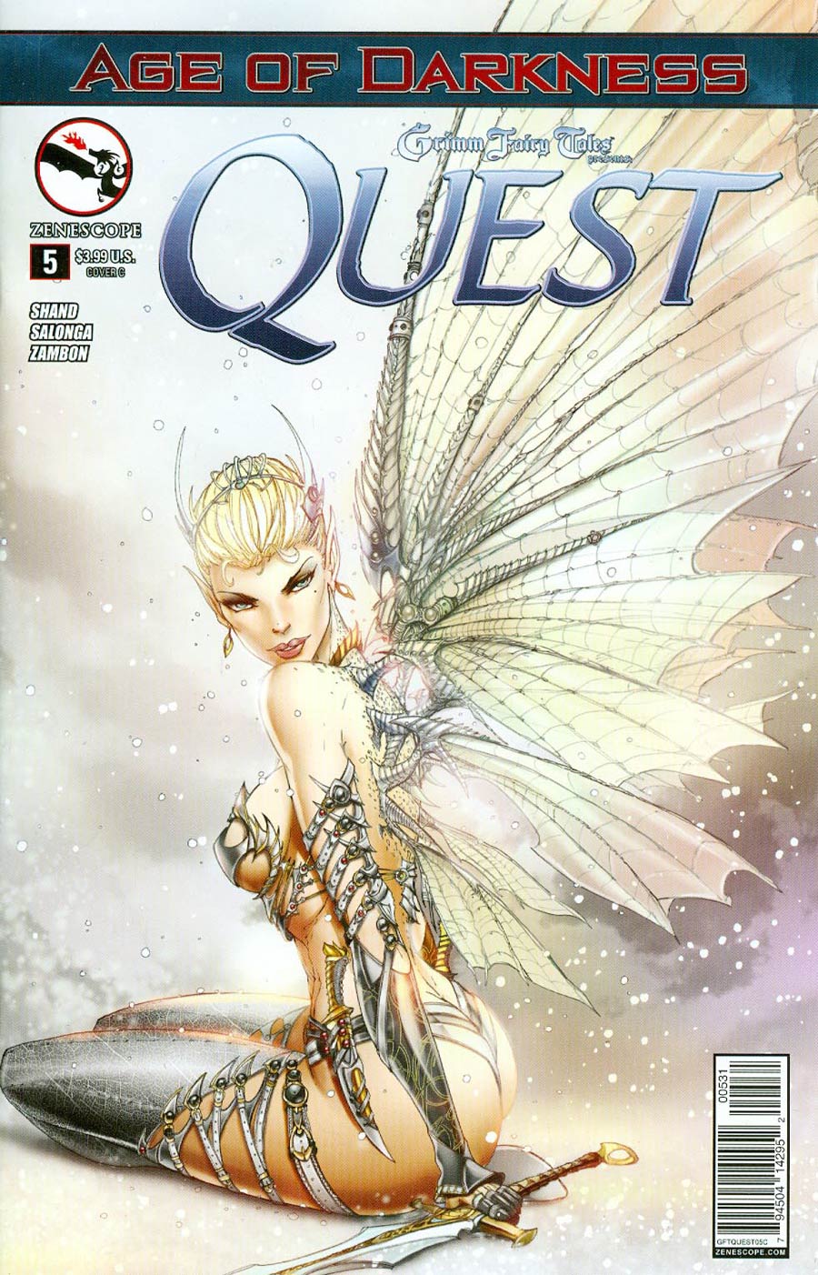 Grimm Fairy Tales Presents Quest #5 Cover C Jamie Tyndall (Age Of Darkness Tie-In)