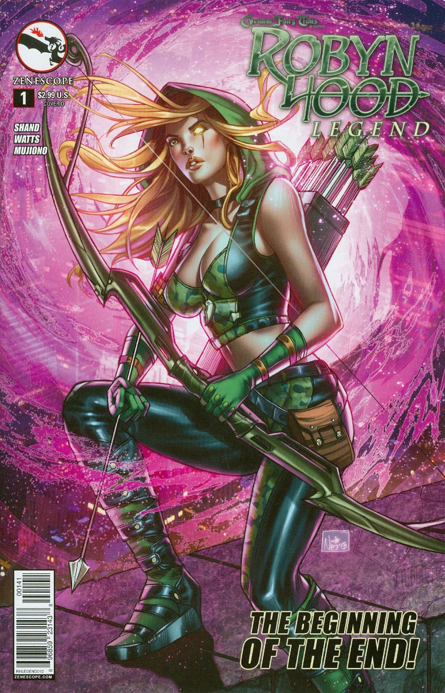 Grimm Fairy Tales Presents Robyn Hood Legend #1 Cover D Nei Ruffino