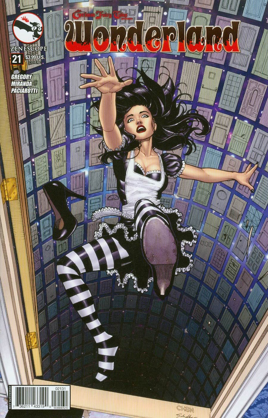 Grimm Fairy Tales Presents Wonderland Vol 2 #21 Cover C Sean Chen