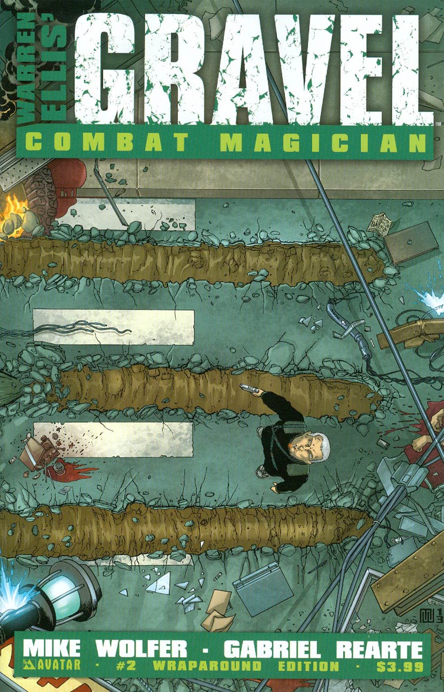 Gravel Combat Magician #2 Cover B Wraparound Cover