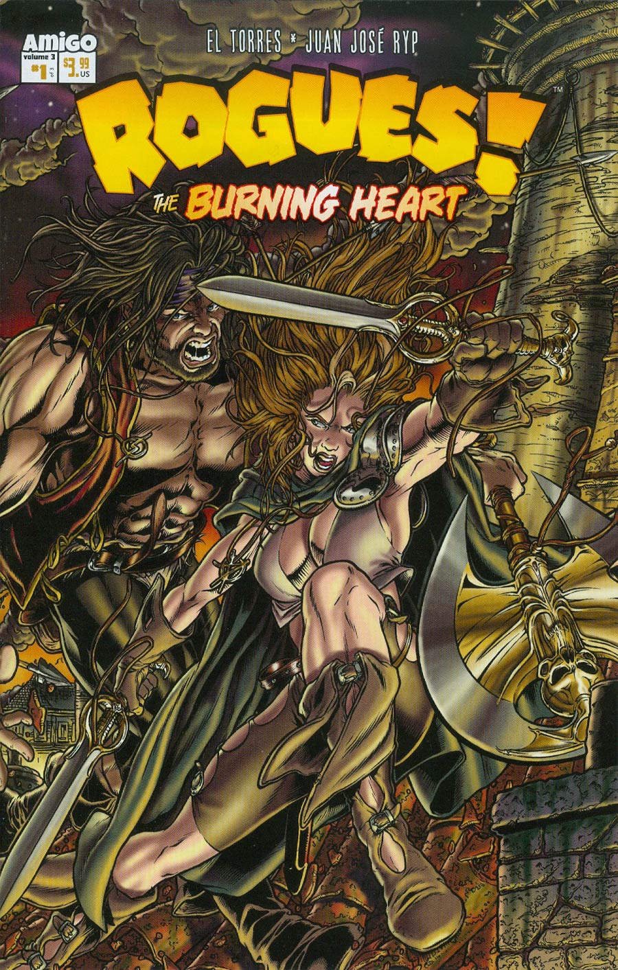 Rogues The Burning Heart #1