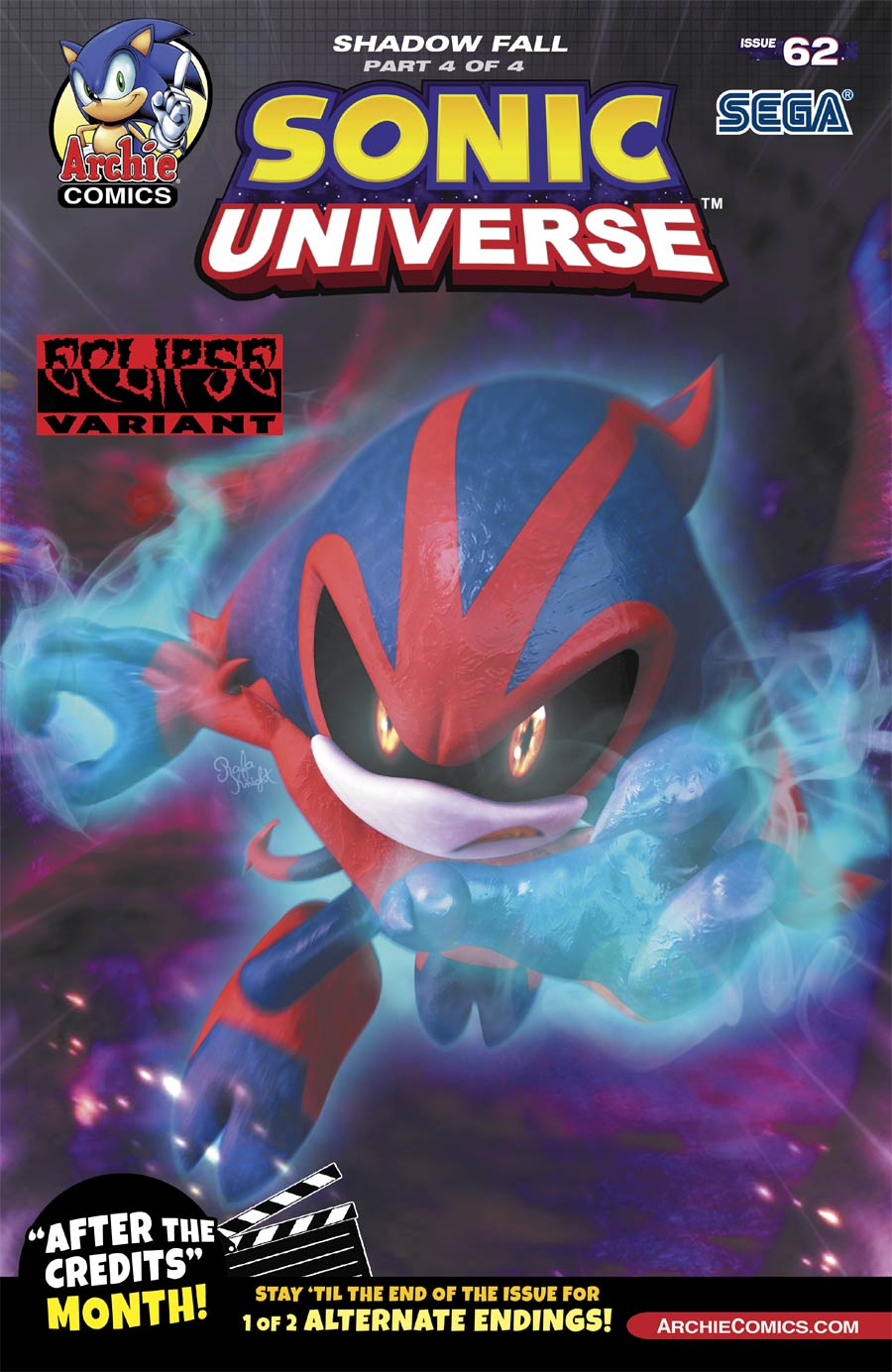 Sonic Universe #62 Cover B Variant Eclipse Cover