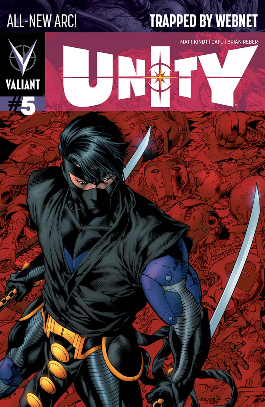 Unity Vol 2 #5 Cover D Variant Diego Bernard Pullbox Cover