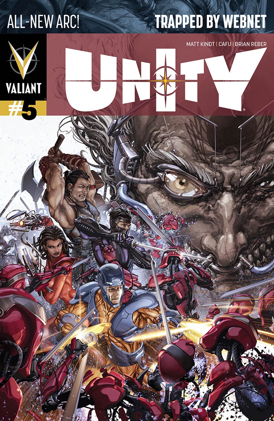 Unity Vol 2 #5 Cover A Regular Clayton Crain Cover