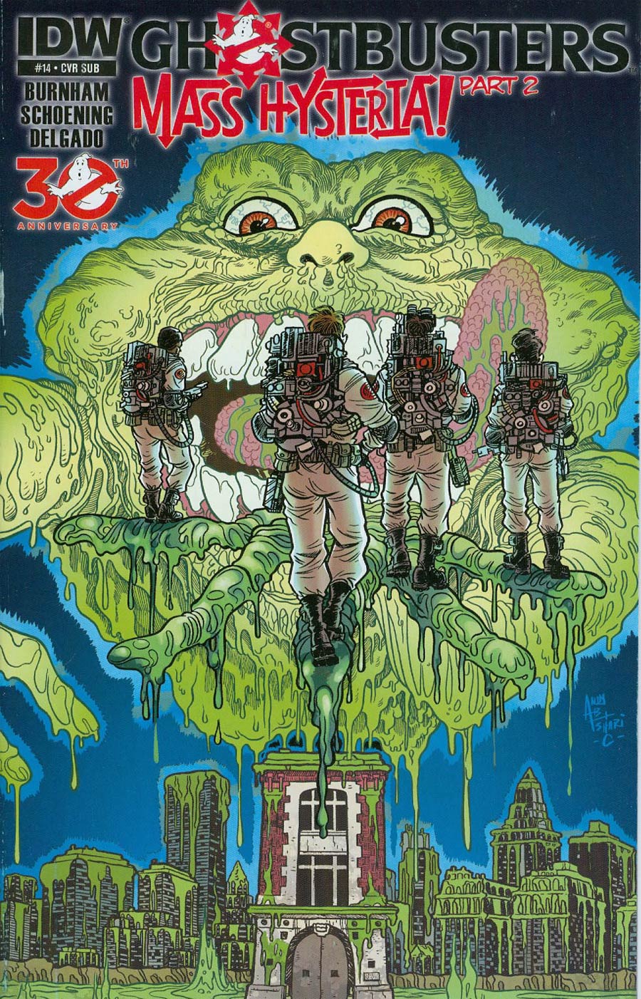 New Ghostbusters #14 Cover B Variant Andy Belanger Subscription Cover