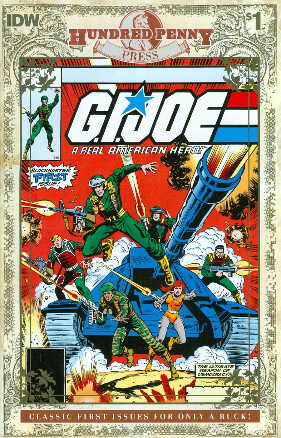 GI Joe A Real American Hero #1 Cover C Hundred Penny Press Edition