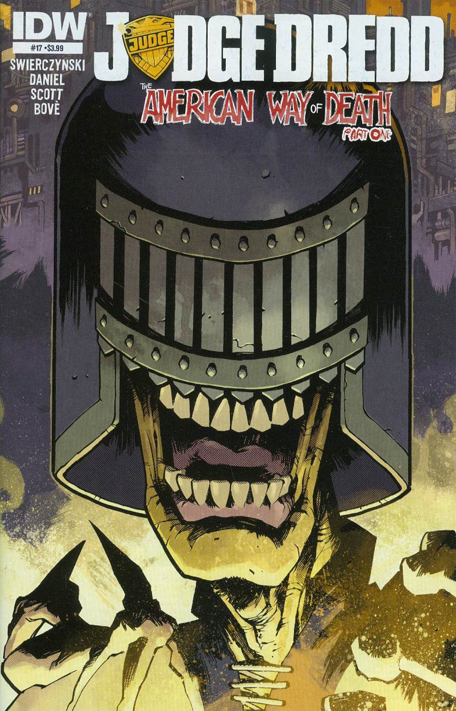 Judge Dredd Vol 4 #17 Cover A Regular Nelson Daniel Cover