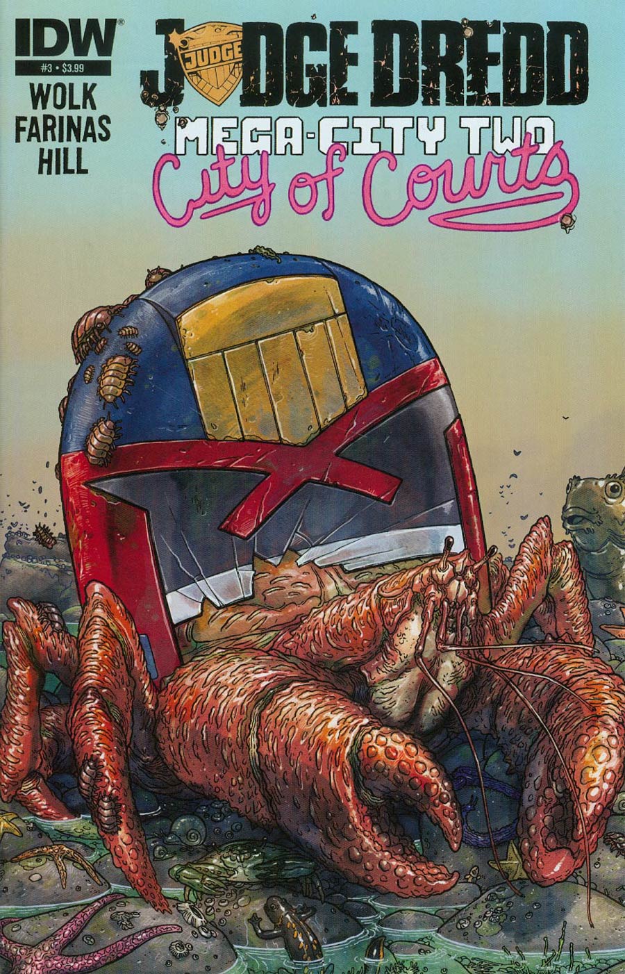 Judge Dredd Mega-City Two #3 Cover A Regular Ulises Farinas Cover