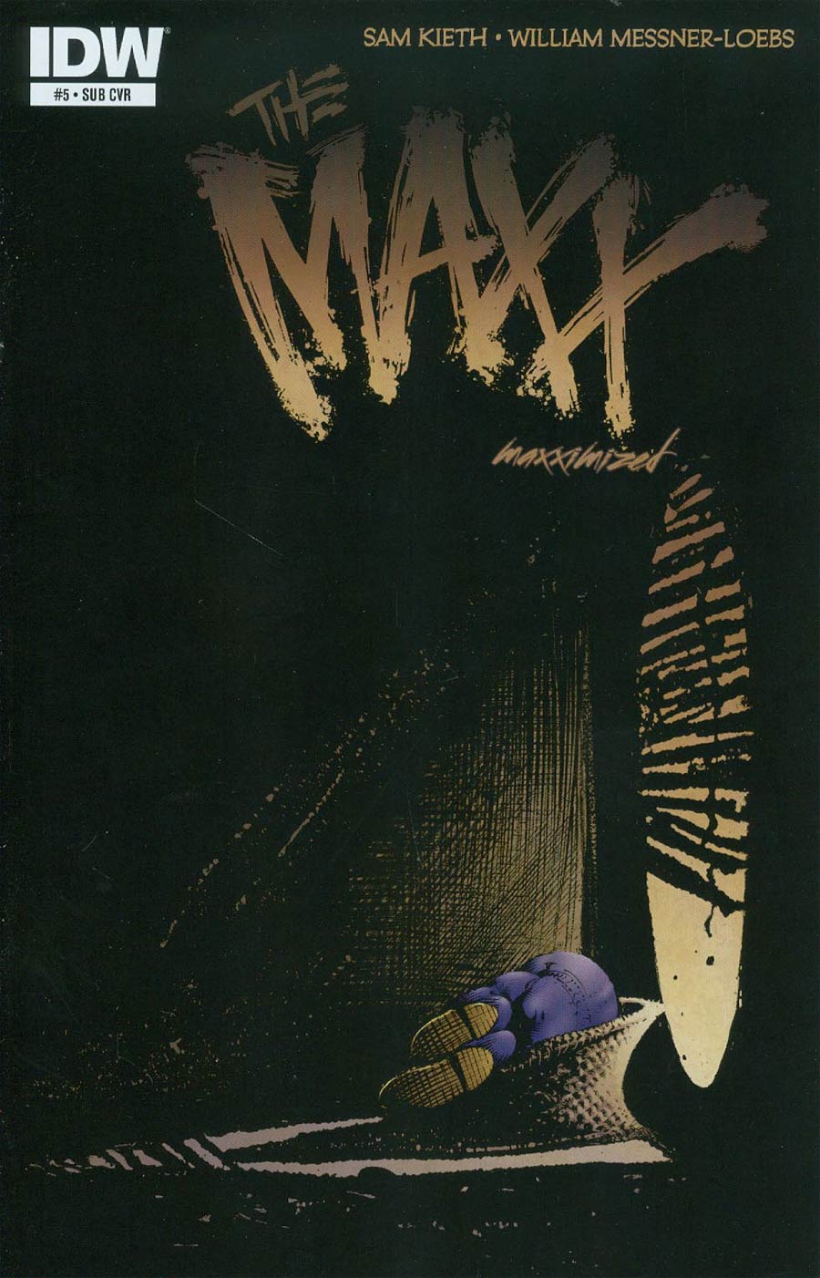 Maxx Maxximized #5 Cover B Variant Sam Kieth Subscription Cover