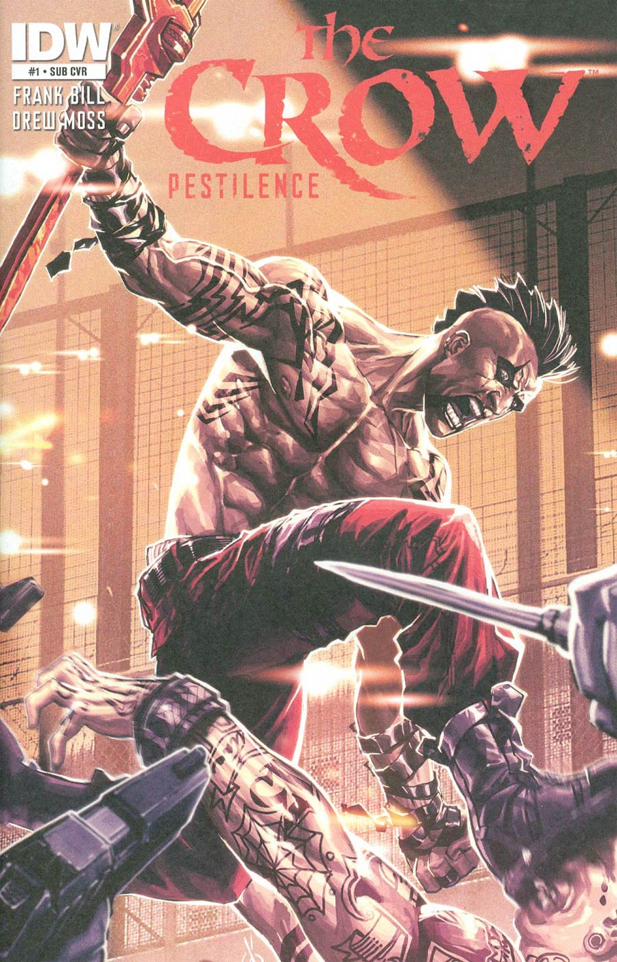 Crow Pestilence #1 Cover B Variant Carlos Danda Subscription Cover