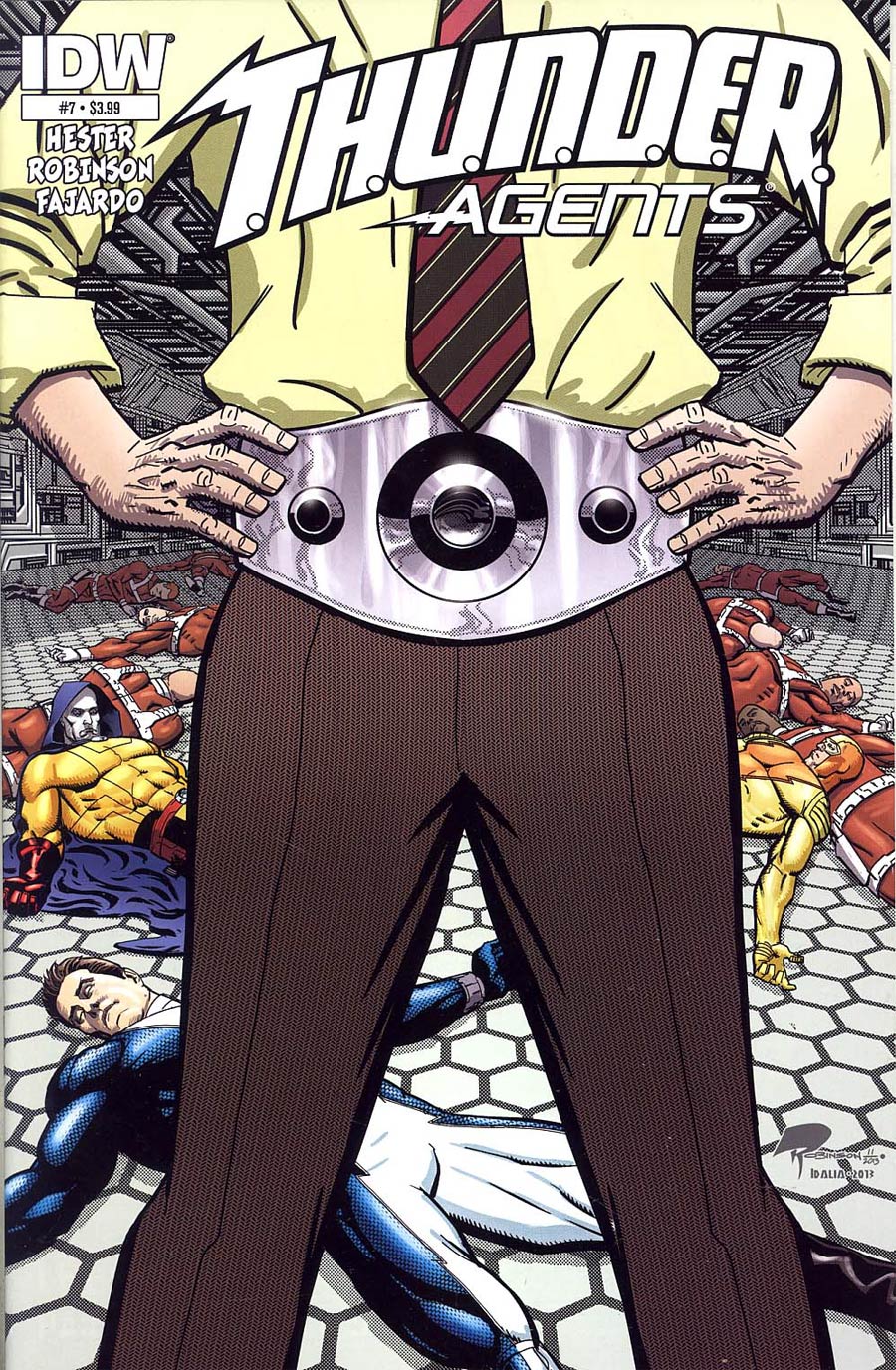 THUNDER Agents Vol 5 #7 Cover A Regular Roger Robinson Cover