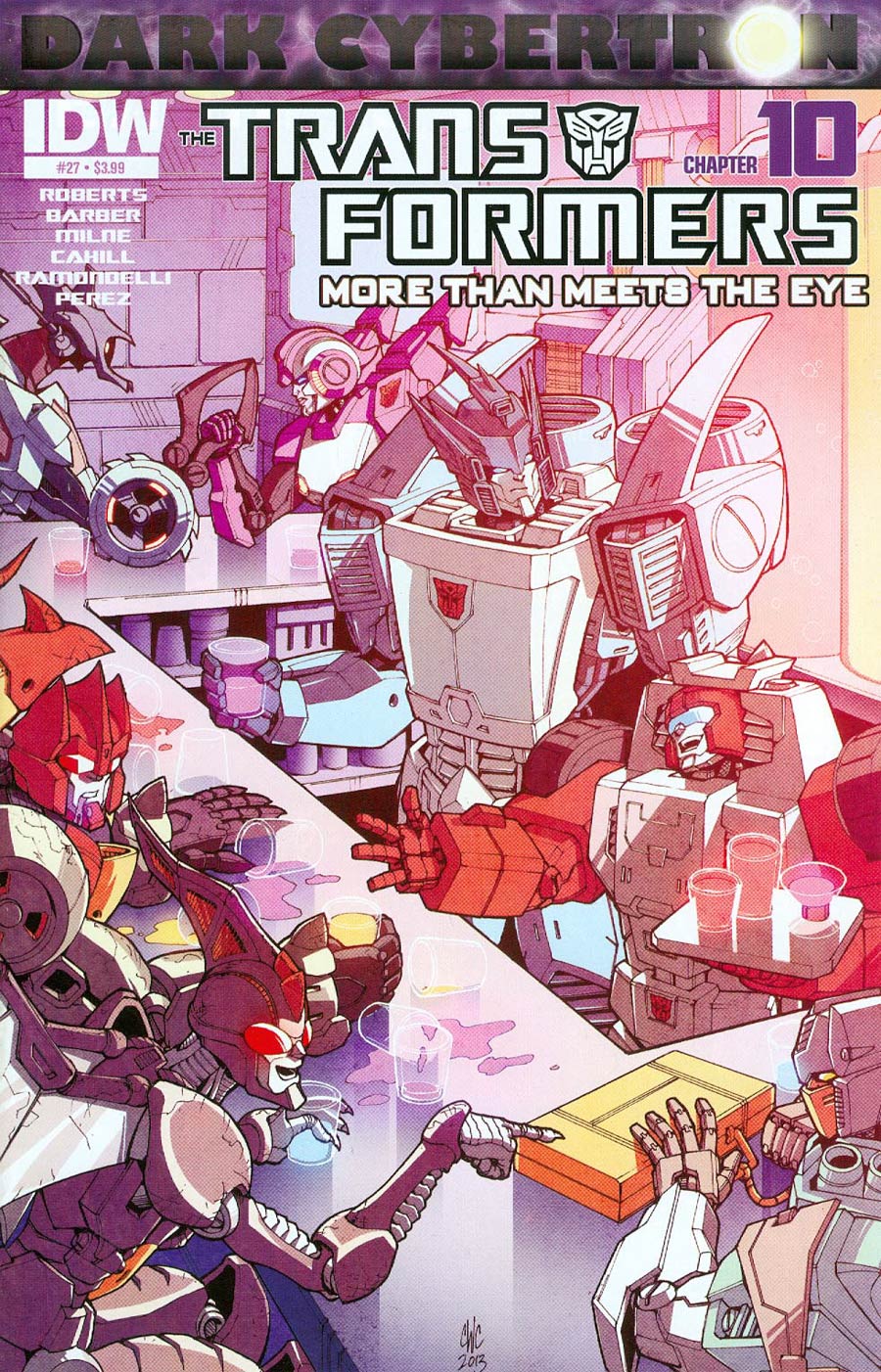 Transformers More Than Meets The Eye #27 Cover A Regular Casey W Coller Cover (Dark Cybertron Part 10)