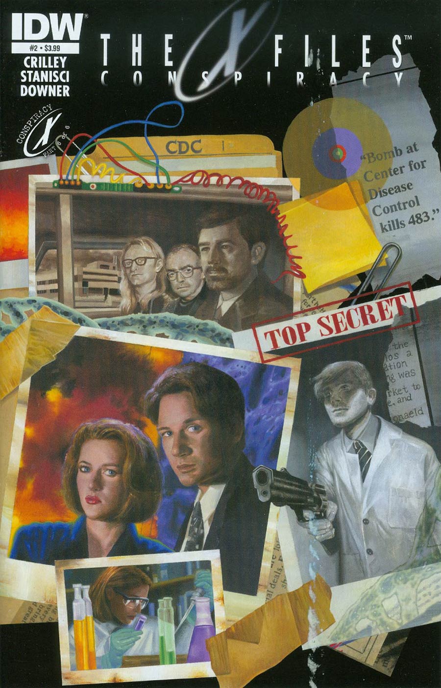 X-Files Conspiracy #2 Cover A Regular Miran Kim Cover