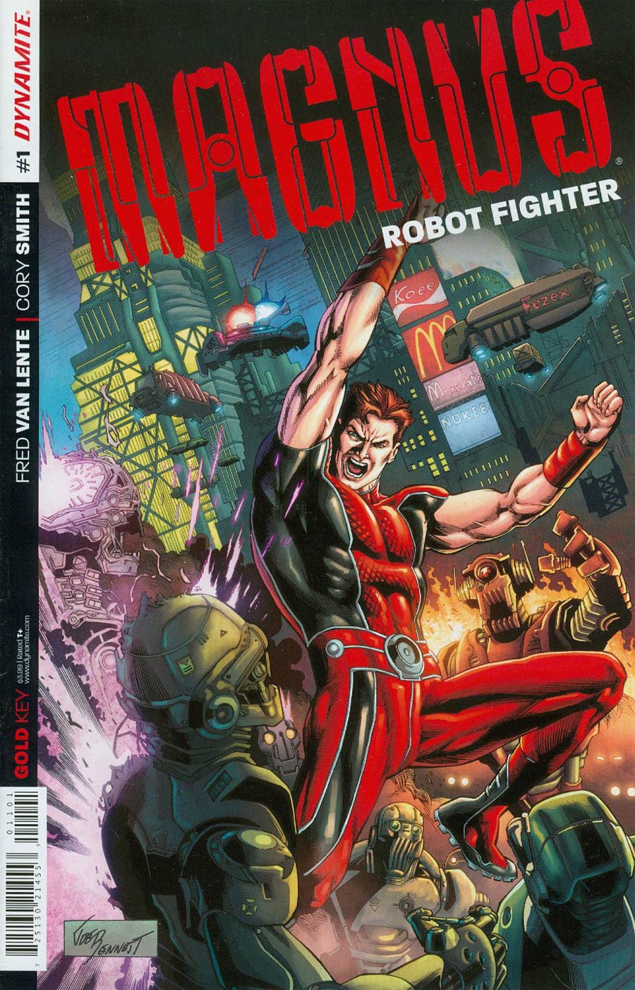 Magnus Robot Fighter Vol 4 #1 Cover B Variant Joe Bennett Subscription Cover