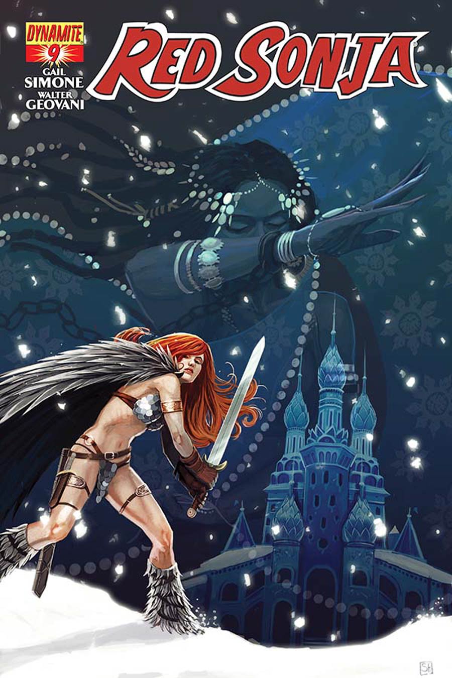 Red Sonja Vol 5 #9 Cover B Variant Stephanie Hans Cover