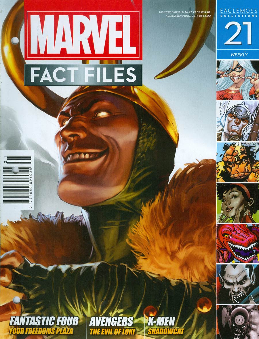 Marvel Fact Files #21 Loki
