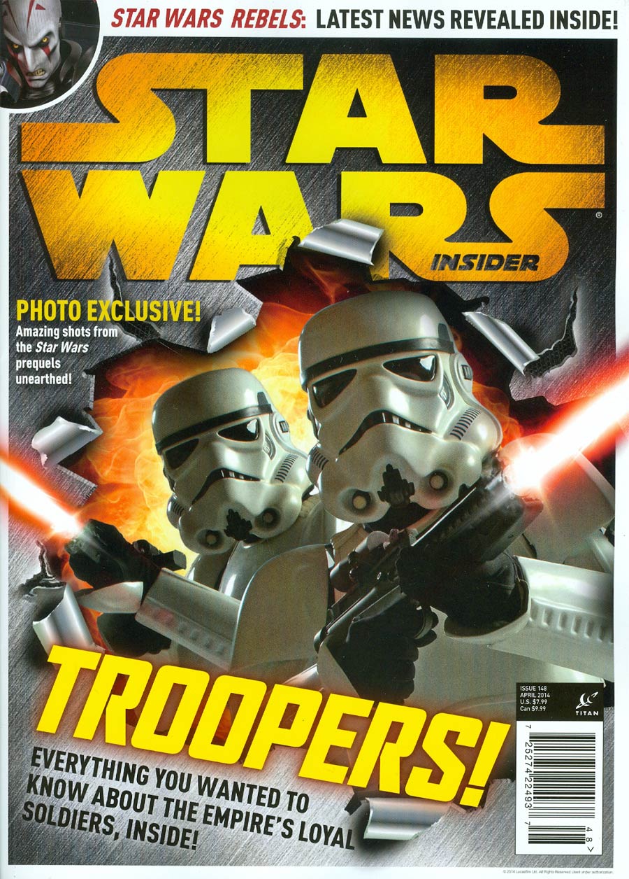 Star Wars Insider #148 Apr 2014 Newsstand Edition
