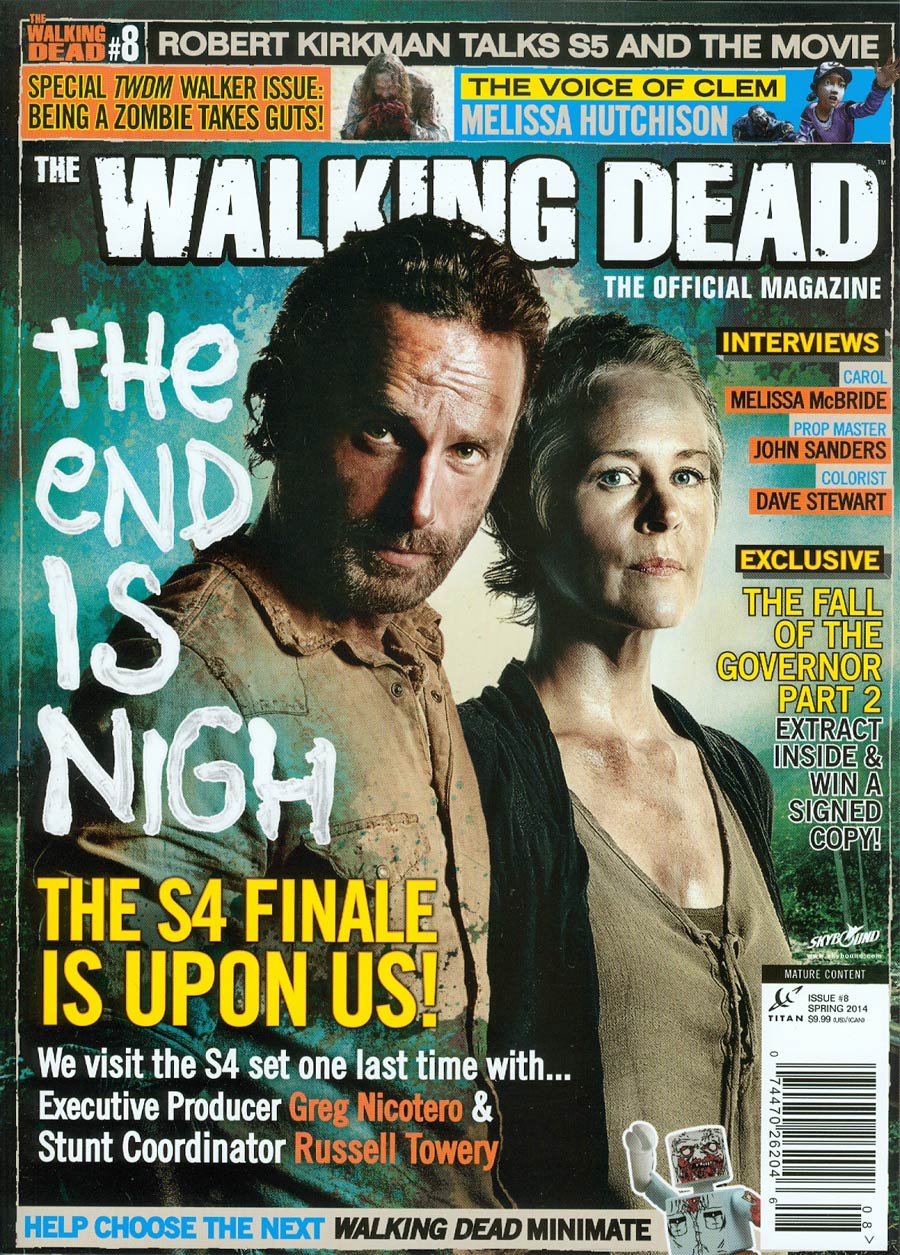 Walking Dead The Official Magazine #8 Newsstand Edition