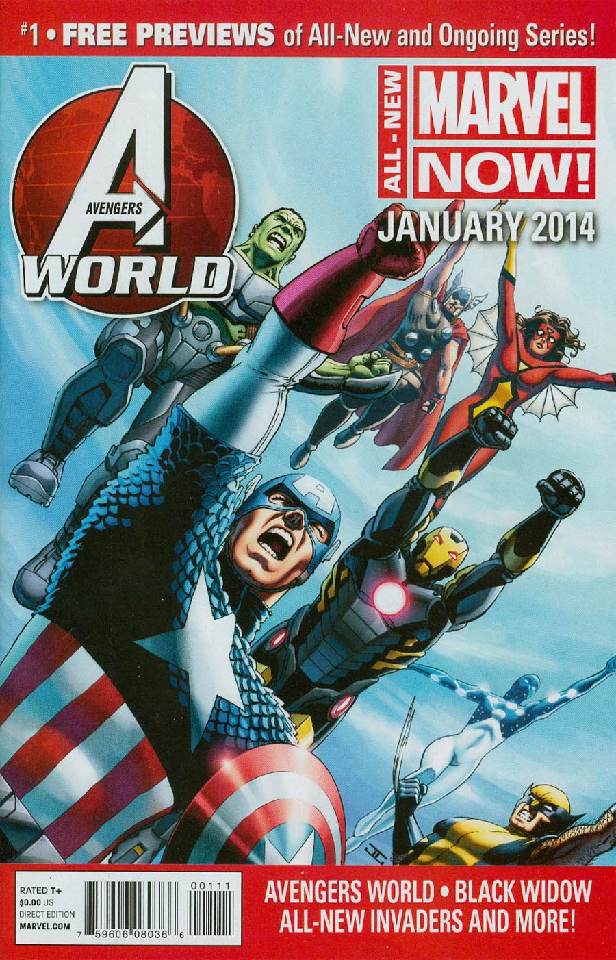 All-New Marvel Now Previews - FREE - Limit 1 Per Customer