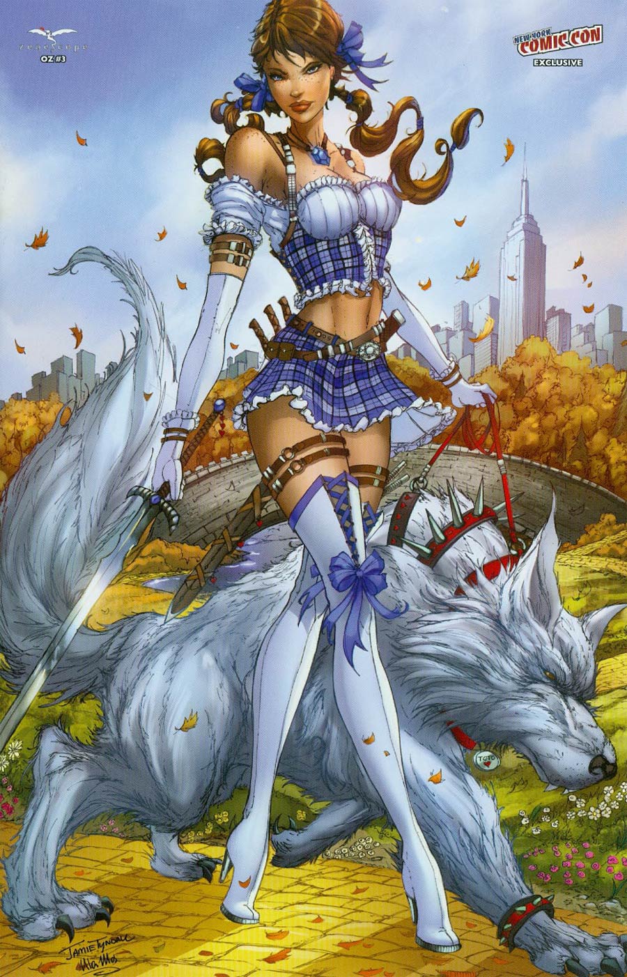Grimm Fairy Tales Presents Oz #3 Cover E NYCC Exclusive Jamie Tyndall Variant Cover