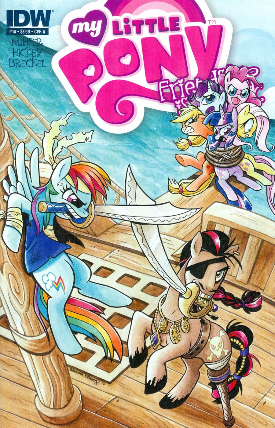 My Little Pony Friendship Is Magic #14 Cover A Regular Brenda Hickey Cover