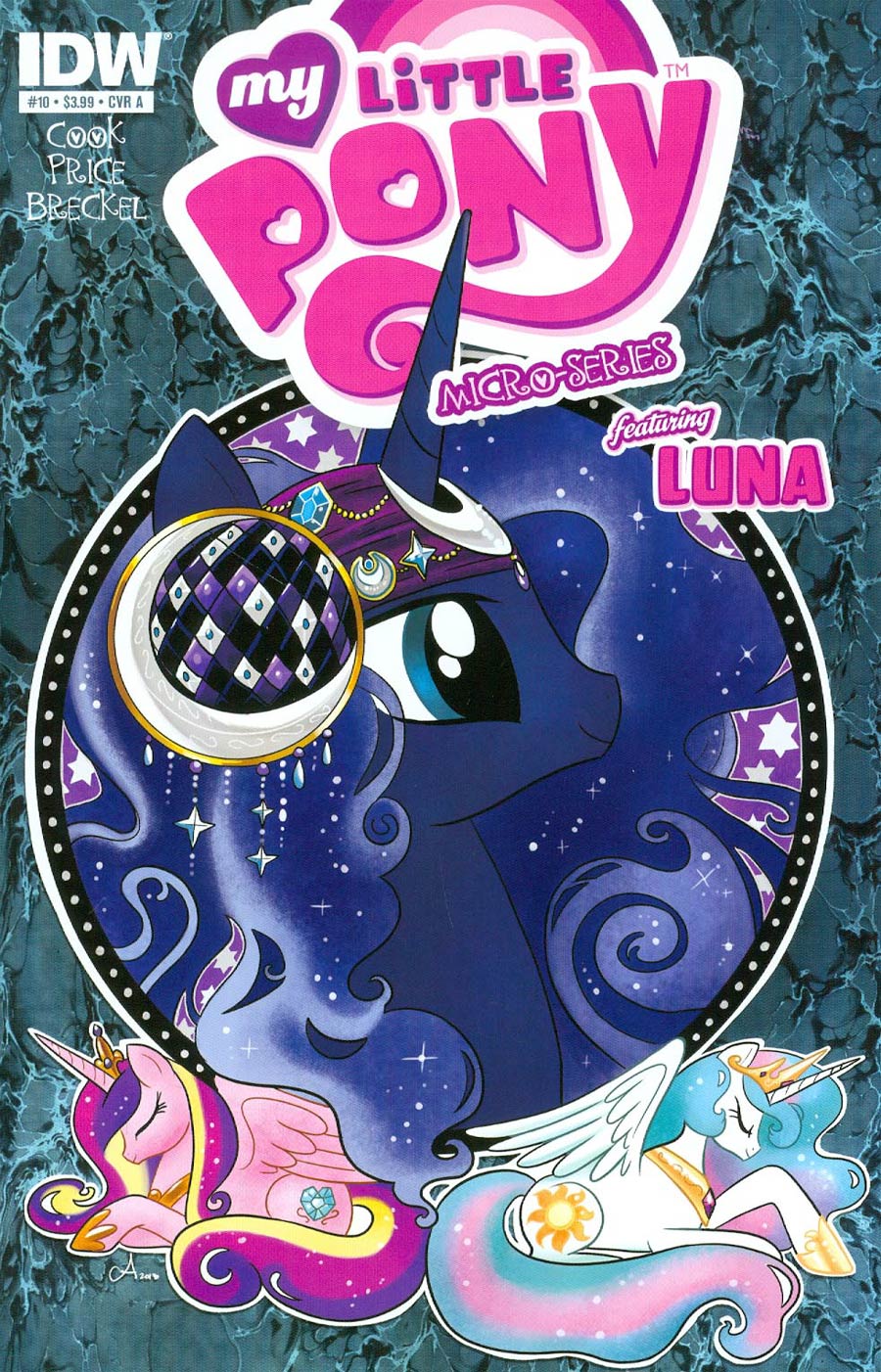 My Little Pony Micro-Series #10 Luna Cover A Regular Amy Mebberson Cover