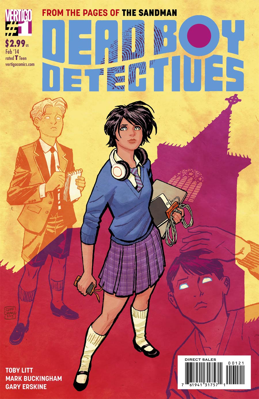 Dead Boy Detectives #1 Cover B Incentive Cliff Chiang Variant Cover